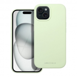Roar Cloud-Skin Case - for iPhone 15 Light green