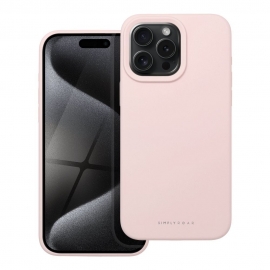 Roar Cloud-Skin Case - for iPhone 15 Pro Light Pink