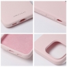 Roar Cloud-Skin Case - for iPhone 15 Light Pink