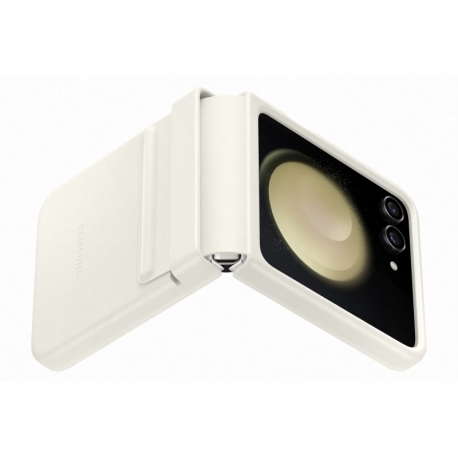 Samsung Flap Eco Leather Case Galaxy Z Flip5 Cream