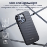Pitaka MagEZ Case Pro 4 Apple iPhone 15 Pro Black / Grey / Twill (KI1501PP)