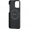 Pitaka MagEZ Case 4 Apple iPhone 15 Pro Black / Grey / Twill (KI1501P)