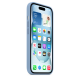Apple iPhone 15 Silicone Case with MagSafe Winter Blue