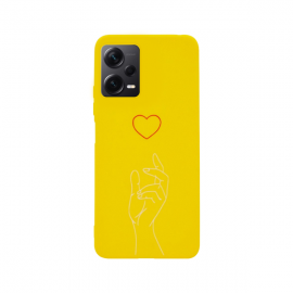 Vivid Case Matte TPU Xiaomi Redmi Note 12 5G Heart