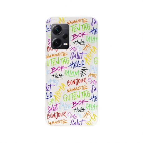 Vivid Case Slim TPU Xiaomi Redmi Note 12 Pro 5G Letters