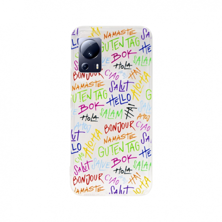 Vivid Case Slim TPU Xiaomi 13 Lite Letters