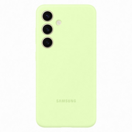 Samsung Silicone Case Galaxy S24 Light Green