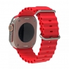 Τechsuit Watchband W038 Silicone Strap Apple Watch Ultra2/Ultra1/SE/9/8/7/6/5/4 (49/45/44mm) - Red