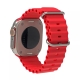 Τechsuit Watchband W038 Silicone Strap Apple Watch Ultra2/Ultra1/SE/9/8/7/6/5/4 (49/45/44mm) - Red
