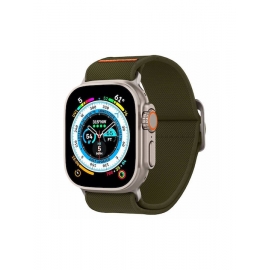 Spigen Lite Fit Ultra - Υφασμάτινο Λουράκι Apple Watch Ultra2/Ultra1/SE/9/8/7/6/5/4 (49/45/44mm) - Khaki