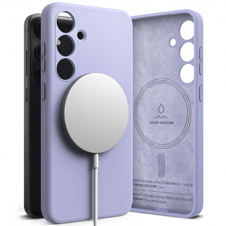 RINGKE SILICONE MAGNETIC MAGSAFE GALAXY S24 - LAVENDER
