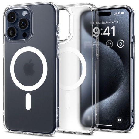 SPIGEN ULTRA HYBRID MAG MAGSAFE IPHONE 15 PRO MAX - FROST CLEAR