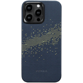 Pitaka StarPeak MagEZ Case 4 - MagSafe Θήκη Aramid Fiber Body Apple iPhone 15 Pro Max - 1.15mm - 1500D - Milky Way Galaxy