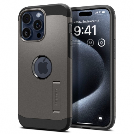 SPIGEN TOUGH ARMOR MAG MAGSAFE IPHONE 15 PRO MAX - GUNMETAL