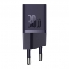 Baseus GaN5 Fast Charger 1C 30W EU Purple