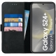 Rosso Deluxe Book Case Samsung Galaxy S24 Plus - Black