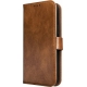 Rosso Element Book Case Apple iPhone 15 Pro - Brown