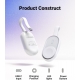 Veger W0102 Portable Charger for Apple Watch 1200mAh - 25W - White