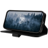 Rosso Elite MagSafe Book Case Apple iPhone 15 Plus - Black
