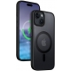 Crong Hybrid Frost Mag Cover MagSafe Apple iPhone 15 Plus - Black