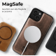 Rosso Elite Book Case MagSafe Apple iPhone 15 Plus - Brown