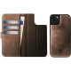 Rosso Elite Book Case MagSafe Apple iPhone 15 Plus - Brown