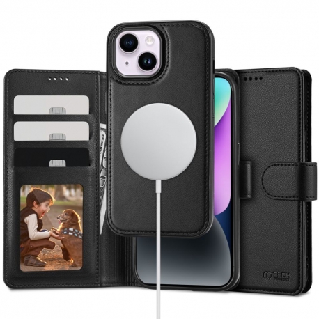 TECH-PROTECT WALLET MAGSAFE IPHONE 15 PLUS BLACK