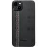 Pitaka Fusion Weaving MagEZ Case 4 MagSafe  Aramid Fiber Body Apple iPhone 15 Plus - 0.95mm - 600D - Rhapsody