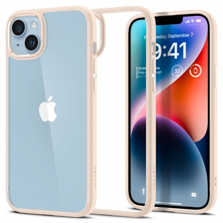 SPIGEN ULTRA HYBRID IPHONE 14 PLUS / 15 PLUS SAND BEIGE