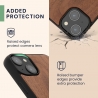 KWmobile TPU Bumper Apple iPhone 15 Plus - Walnut  Navigational Compass