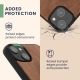 KWmobile TPU Bumper Apple iPhone 15 Plus - Walnut  Navigational Compass