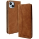 Bodycell Book Case Apple iPhone 15 Plus - Brown