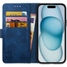 Rosso Element Book Case Apple iPhone 15 - Blue
