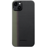 Pitaka Fusion Weaving MagEZ Case 4 MagSafe Aramid Fiber Body Apple iPhone 15 - 0.95mm - 600D - Overture