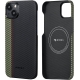 Pitaka Fusion Weaving MagEZ Case 4 MagSafe Aramid Fiber Body Apple iPhone 15 - 0.95mm - 600D - Overture
