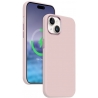Crong Color Cover Lux Magnetic MagSafe Premium Apple iPhone 15 - Pink