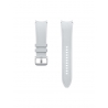 Samsung Galaxy Watch 5/6 Hybrid Eco Leather Band (M/L) Silver