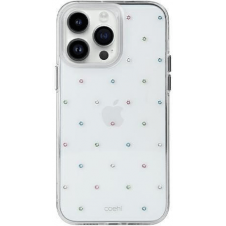 Uniq Coehl Solitaire -    Premium 3D Illumine Crystals - Apple iPhone 14 Pro Max - Clear UNIQ-IP67PM2022-SOLCLR