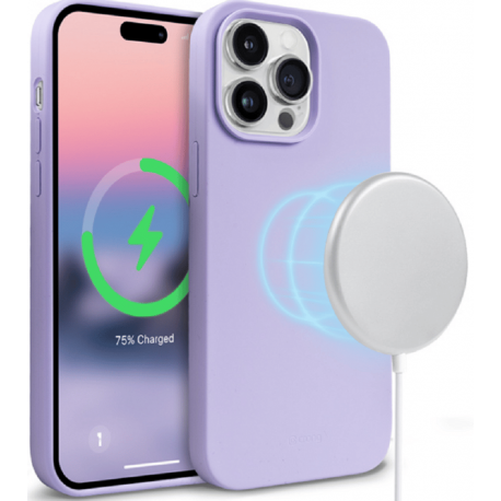 Crong Color Magnetic MagSafe Premium  Apple iPhone 14 Pro Max - Purple