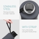 Navaris - BPA Free - 2.2 L - Dark Gray