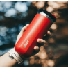 Wacaco Octaroma Grande Travel Mug - BPA Free - 435ml - Carmine Red