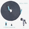 Navaris Flat Garden Hose - 30.5m