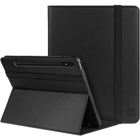 Rosso Element PU Book Case Samsung Galaxy Tab S9 Ultra 14.6'' X910 / X916B  - Black