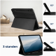 Rosso Element PU Book Case Samsung Galaxy Tab S9 Plus 12.4'' - Black
