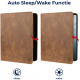 Rosso Element PU Book Case Samsung Galaxy Tab S9 Plus 12.4''  - Brown