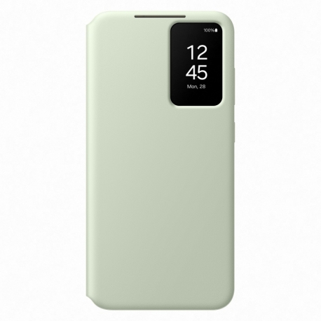 Samsung Smart View Wallet Case Galaxy S24+ Light Green