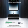 Veger PowerBank PlugOn-C Pro-Type-C KickStand - 5000mAh - 20W - Black