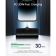 Veger PowerBank PlugOn-L Pro - Lightning KickStand - 5000mAh - 20W - Black