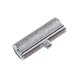 Veger PowerBank Lipstick-C -1 x Type-C Male / 1 x Type-C Female - 5000mAh - 12W - Silver