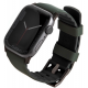 UNIQ pasek Linus Apple Watch Series 4/5/6/7/8/SE/SE2/Ultra 42/44/45mm. Airosoft Silicone -moss green